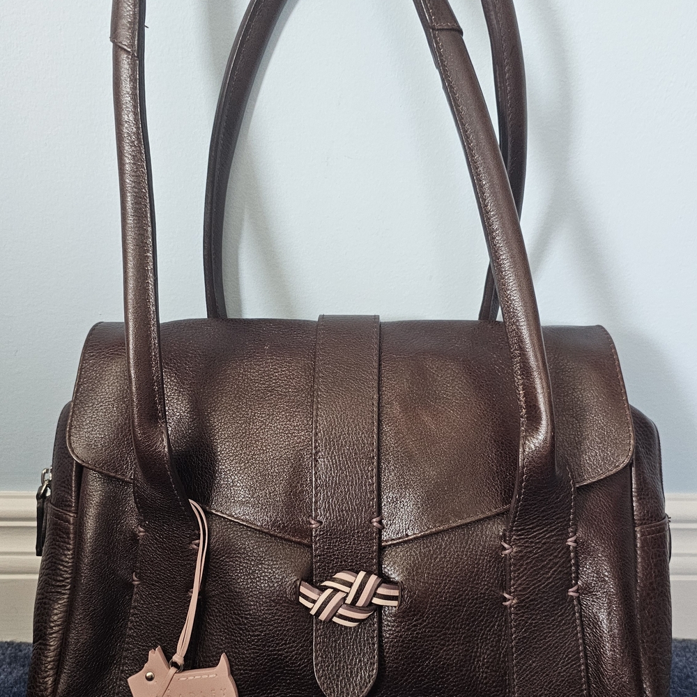 Brown Radley Leather Handbag